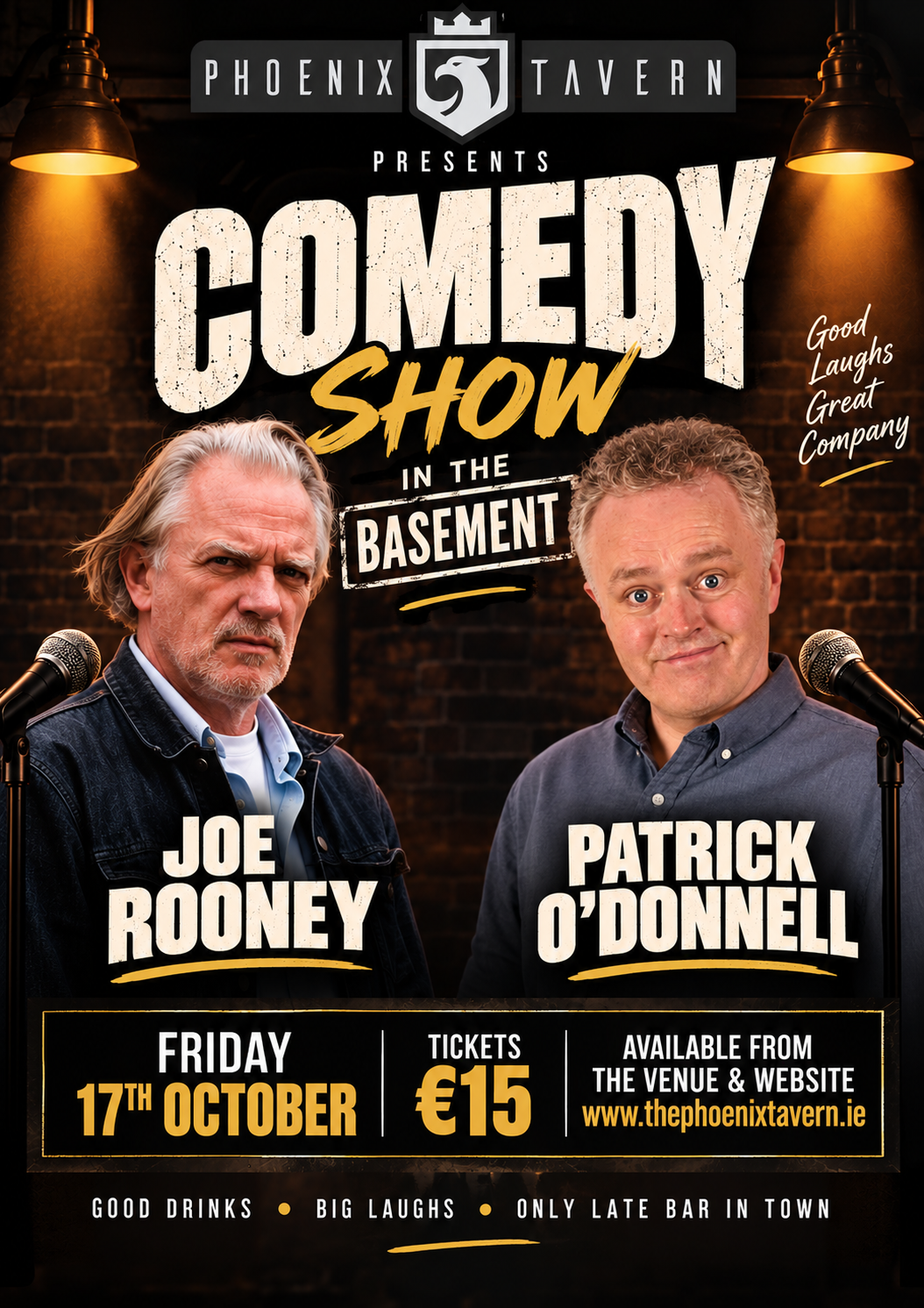 Phoenix Comedy Show in the Basement