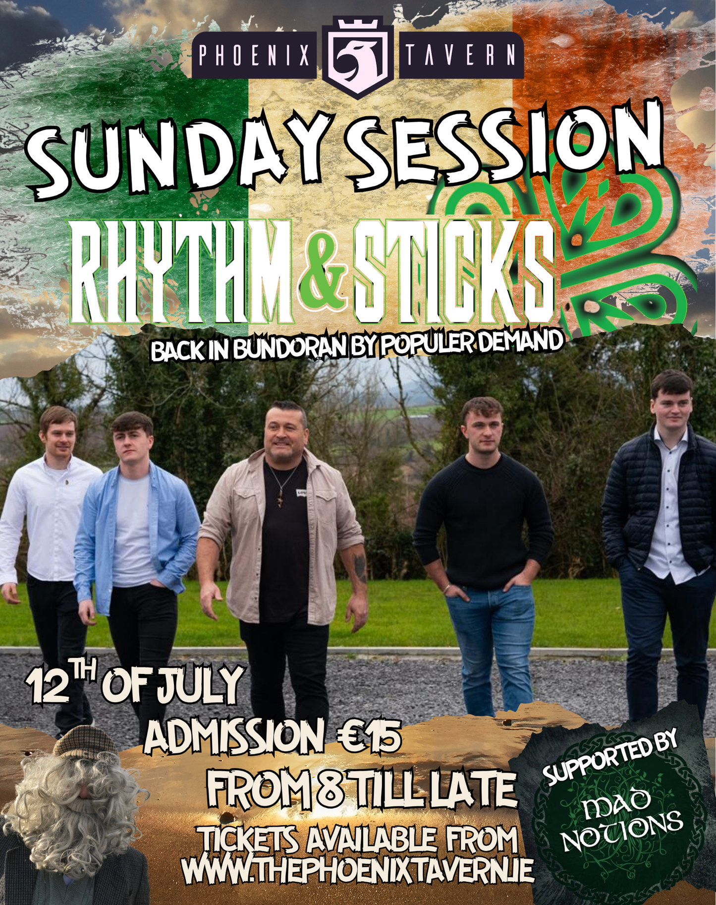 Rhythm & Sticks Sunday Session
